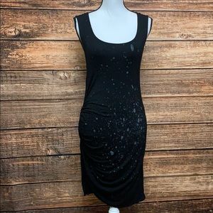 NWT - A stars spatter print sleeveless dress